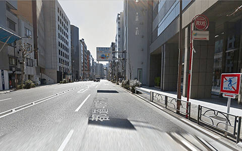 千代田区神田のレンタルオフィス「リタオフィス」の淡路町駅からの道順1