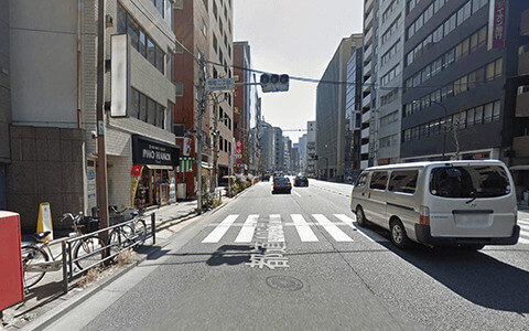 千代田区神田のレンタルオフィス「リタオフィス」の淡路町駅からの道順2