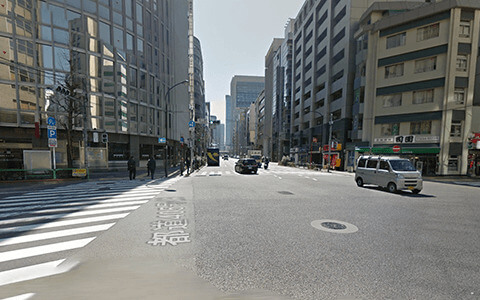 千代田区神田のレンタルオフィス「リタオフィス」の淡路町駅からの道順3