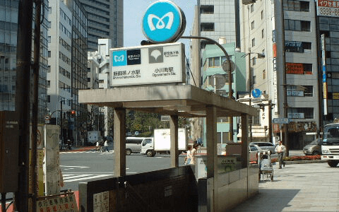 千代田区神田のレンタルオフィス「リタオフィス」の小川町駅からの道順1