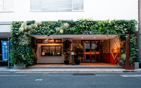 千代田区神田のレンタルオフィス「リタオフィス」のエントランス